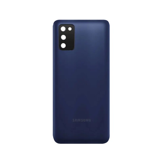 BACK COVER WITH LENS SAMSUNG GALAXY A03S/A037 BLUE BACK COVER WITH LENS SAMSUNG GALAXY A03S/A037 BLUE